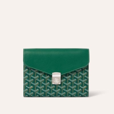 PORTEFEUILLE_POCHETTE_CHYPRE_PM Green