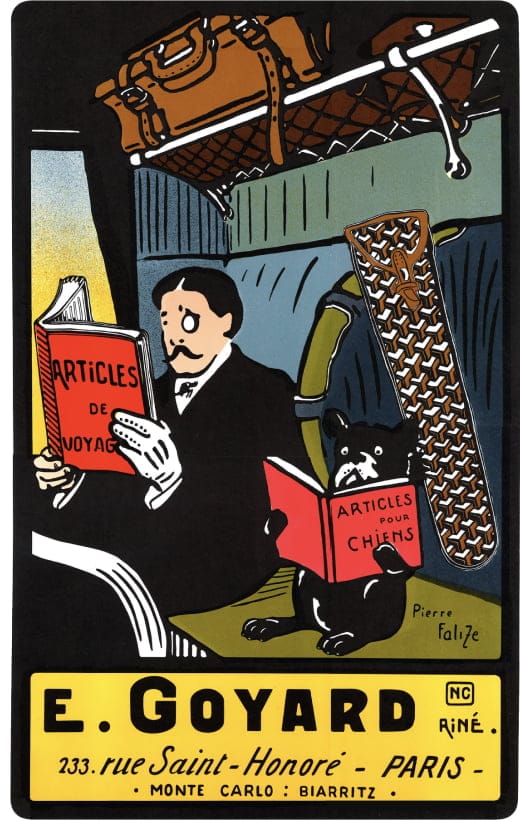 Old Goyard advertisement Old Goyard advertisement