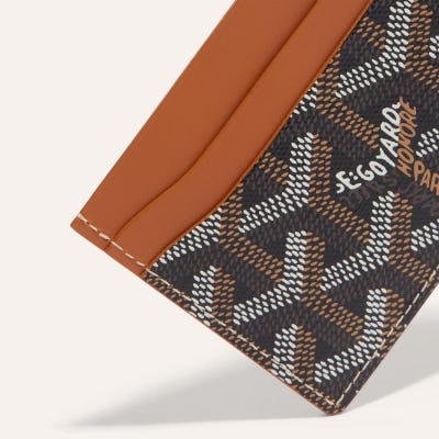 PORTE-CARTES_SAINT_SULPICE Black & Tan